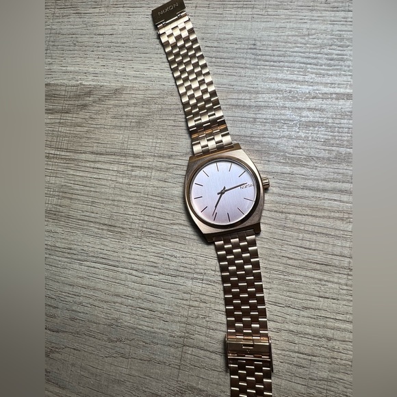 Women’s Gold Nixon Minimal Watch - Picture 2 of 5